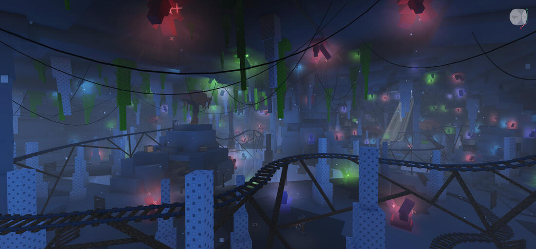 Mines in Studs Style/ OG Roblox Style ( Made with my Friend TheKingBugra for the 2024 Game Jam)
