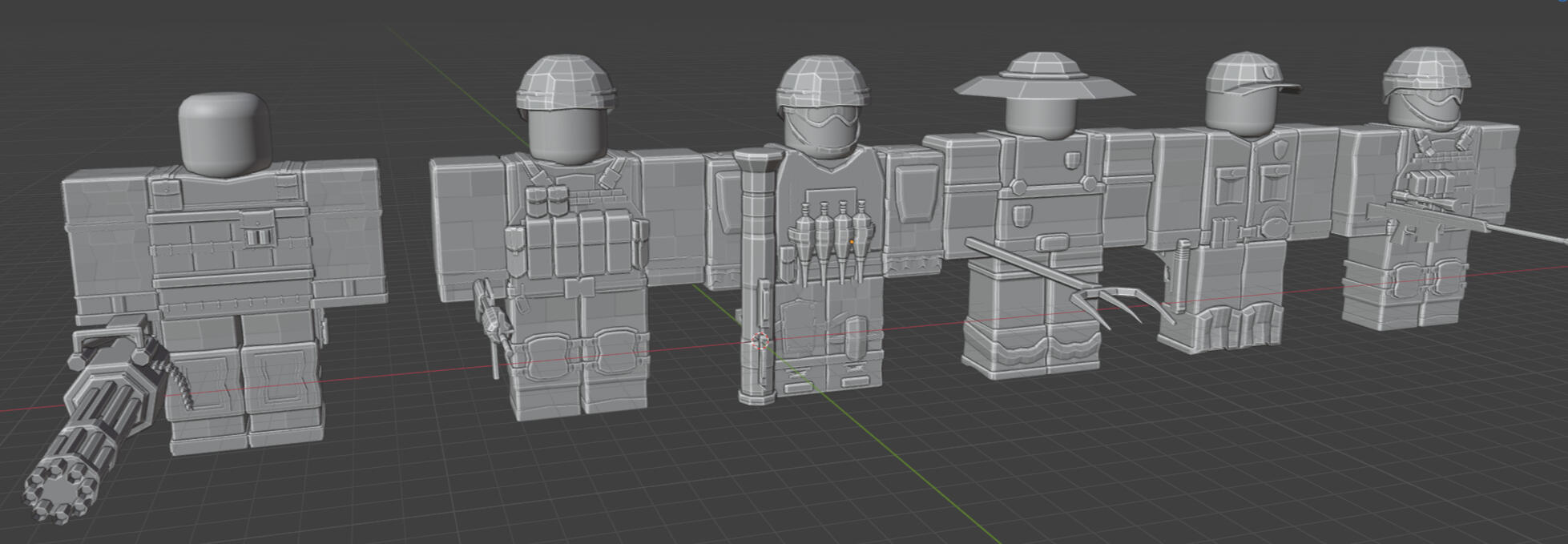 Low Poly NPCs