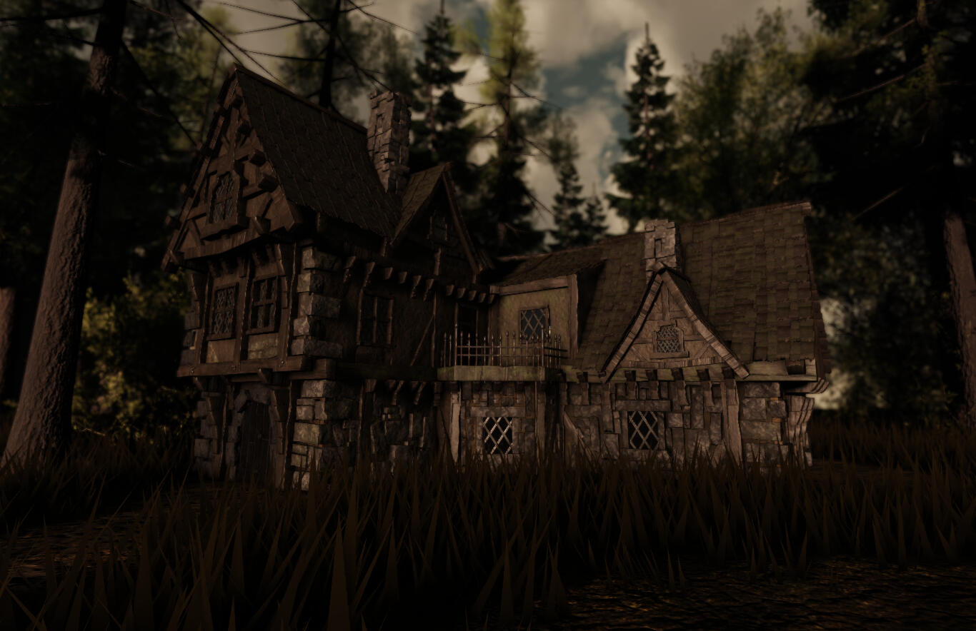 medieval fantasy house